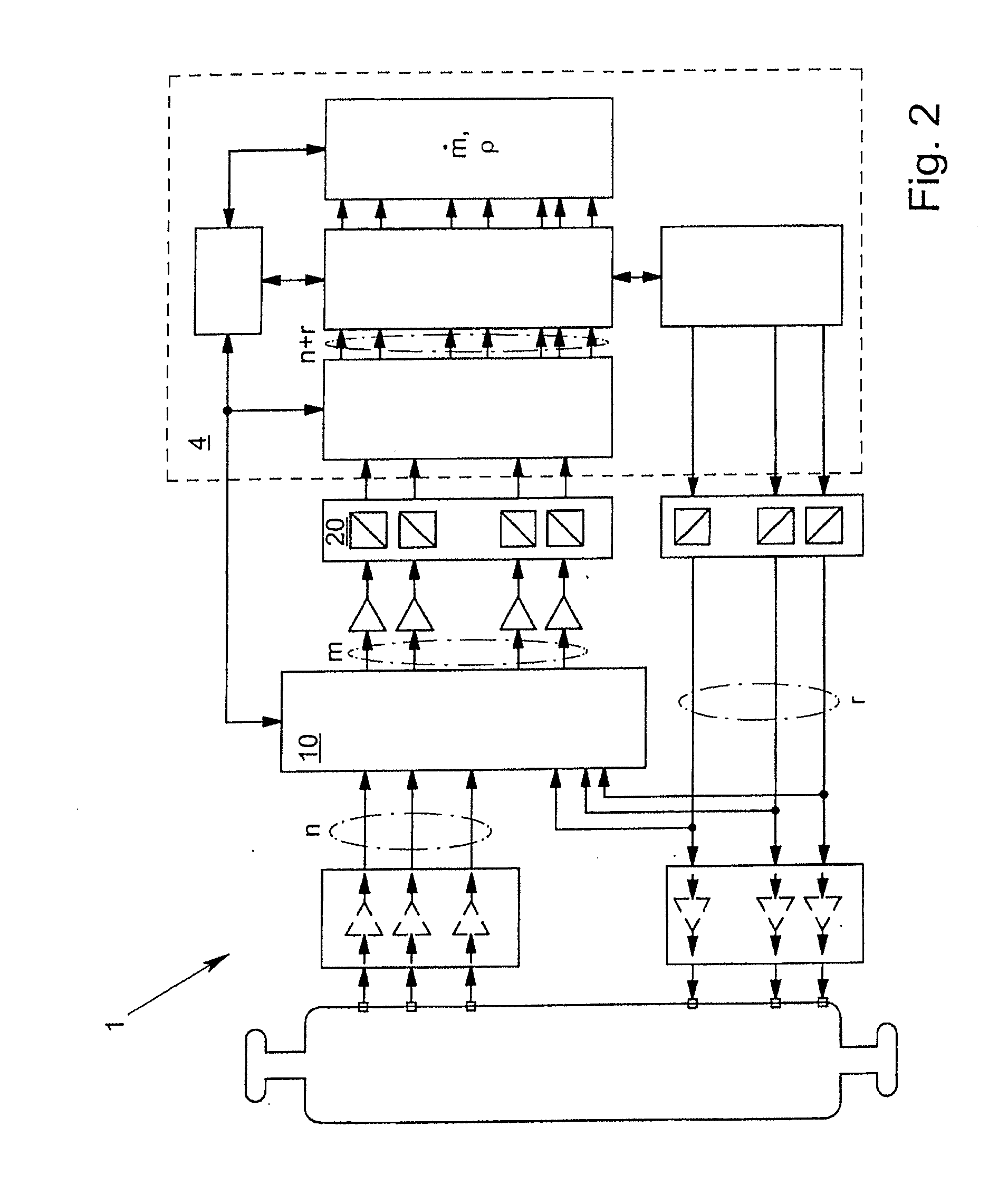 Method for operating a resonance measuring system