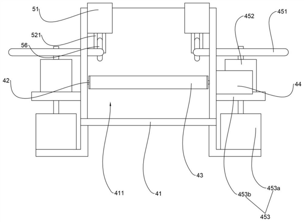 Side grooving device and grooving method for wooden door processing