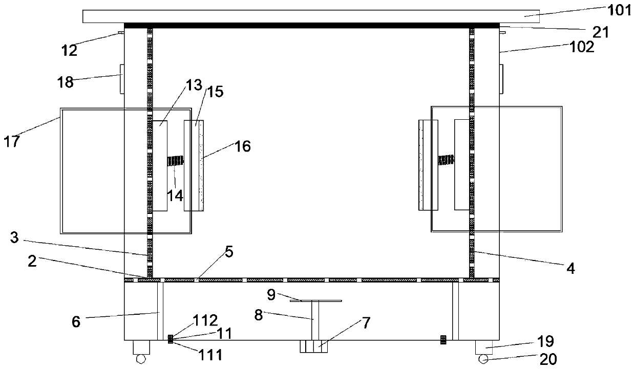 Novel storage battery housing