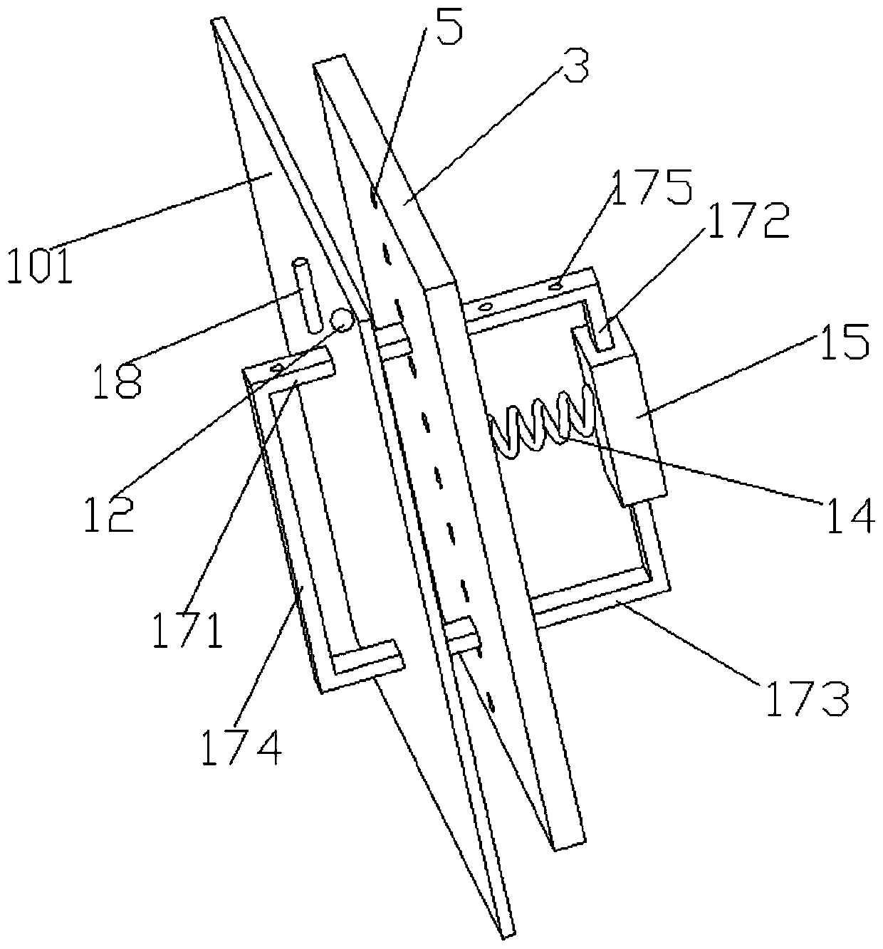 Novel storage battery housing