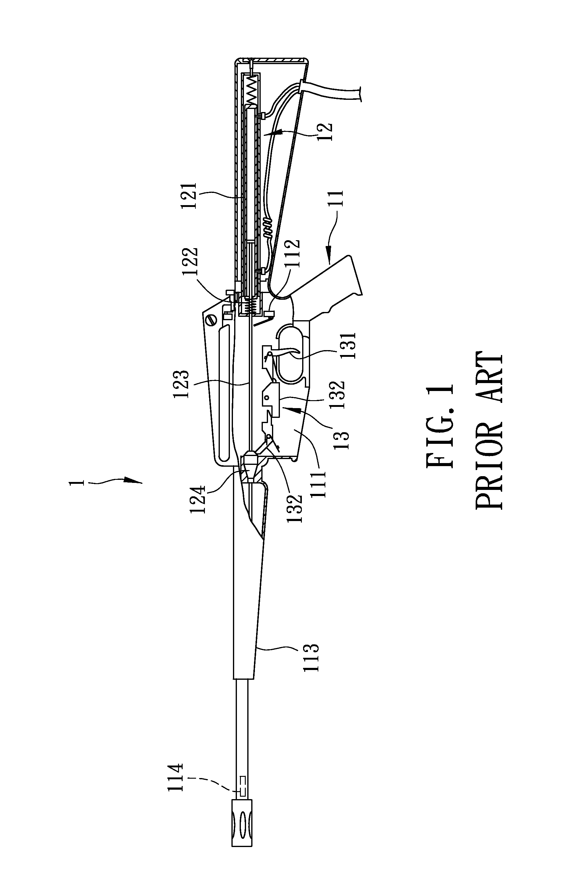 Laser Sight Firing Device Mountable To An Air Gun