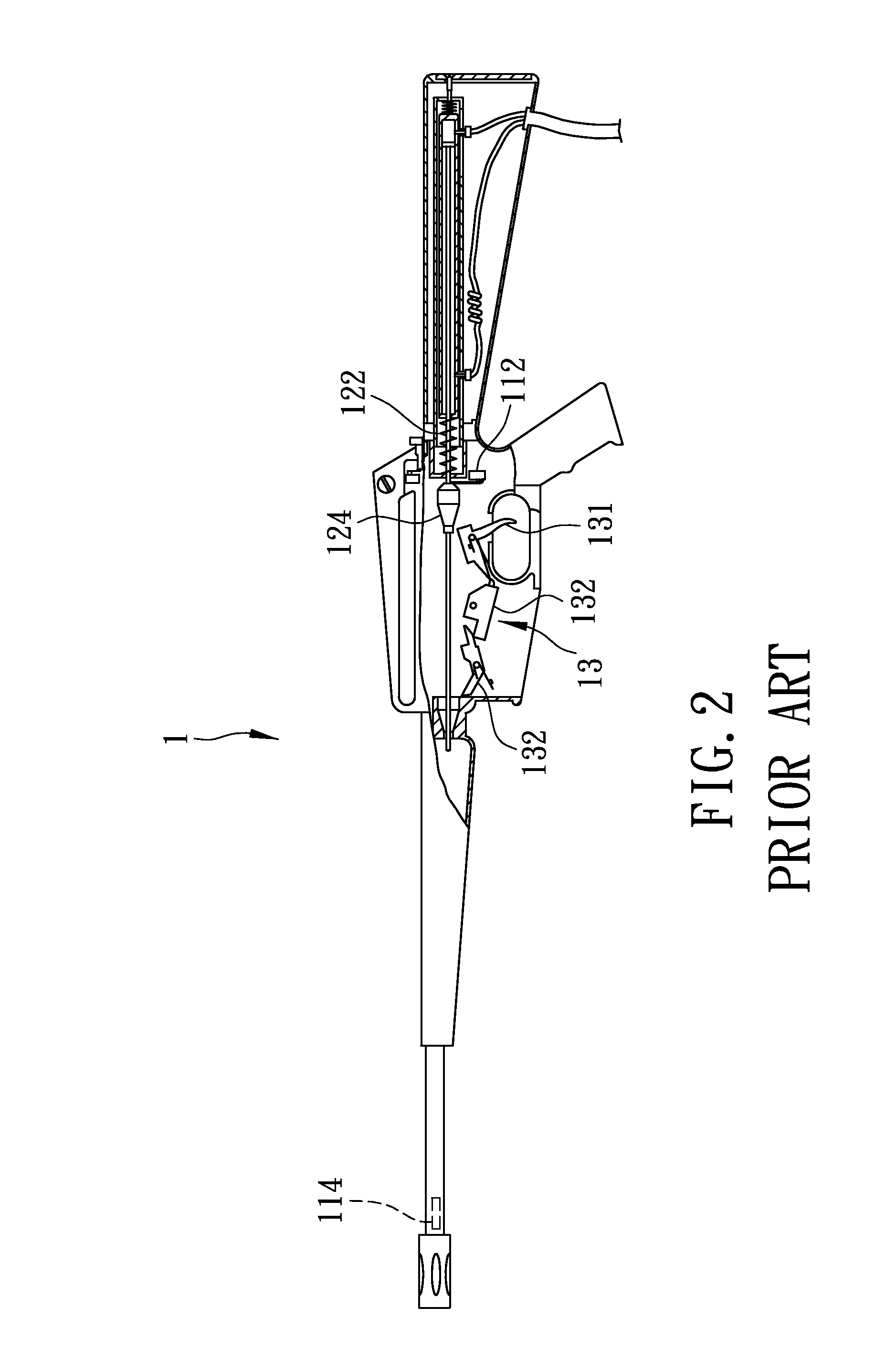 Laser Sight Firing Device Mountable To An Air Gun