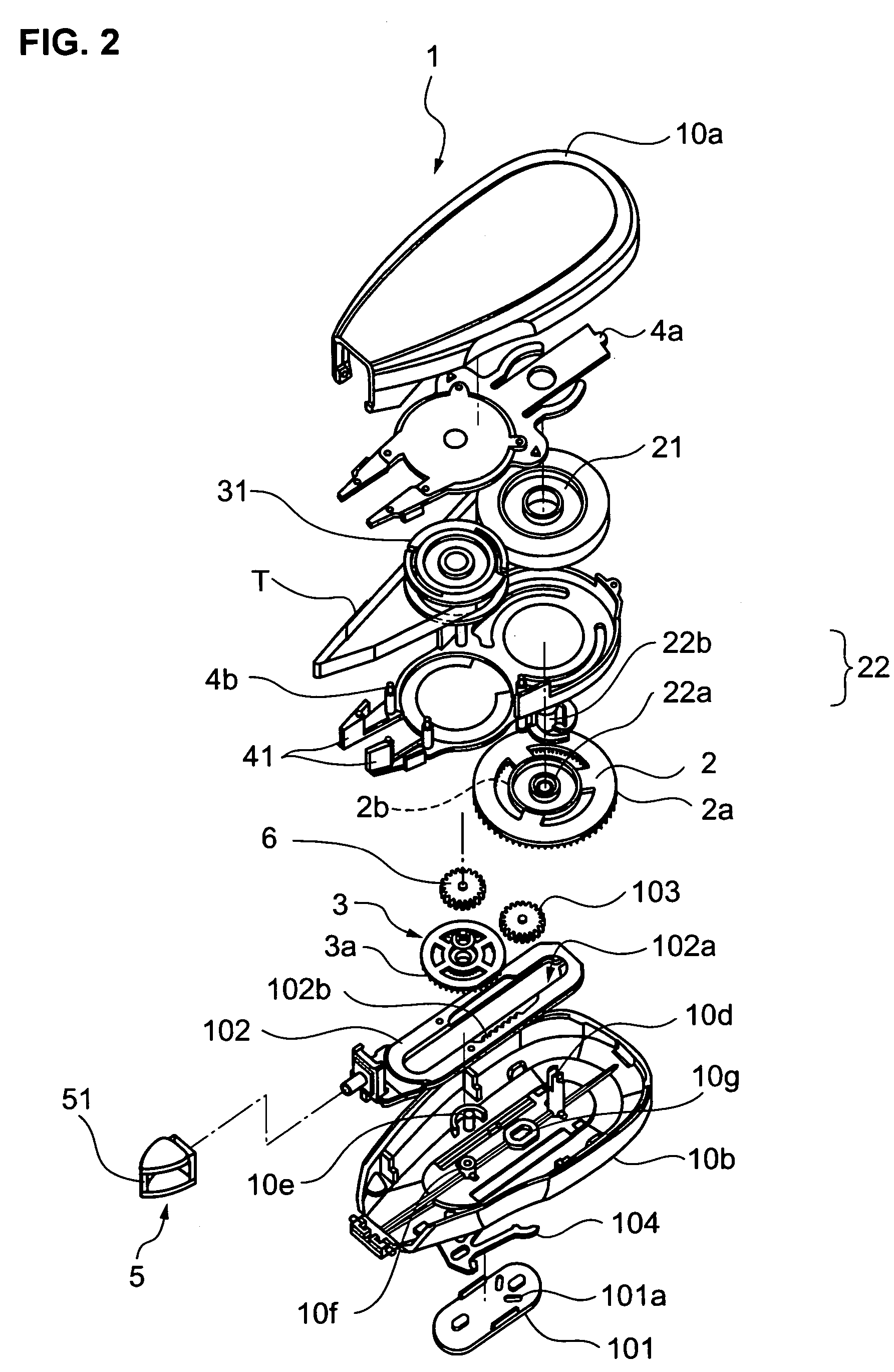 Coating film transfer tool