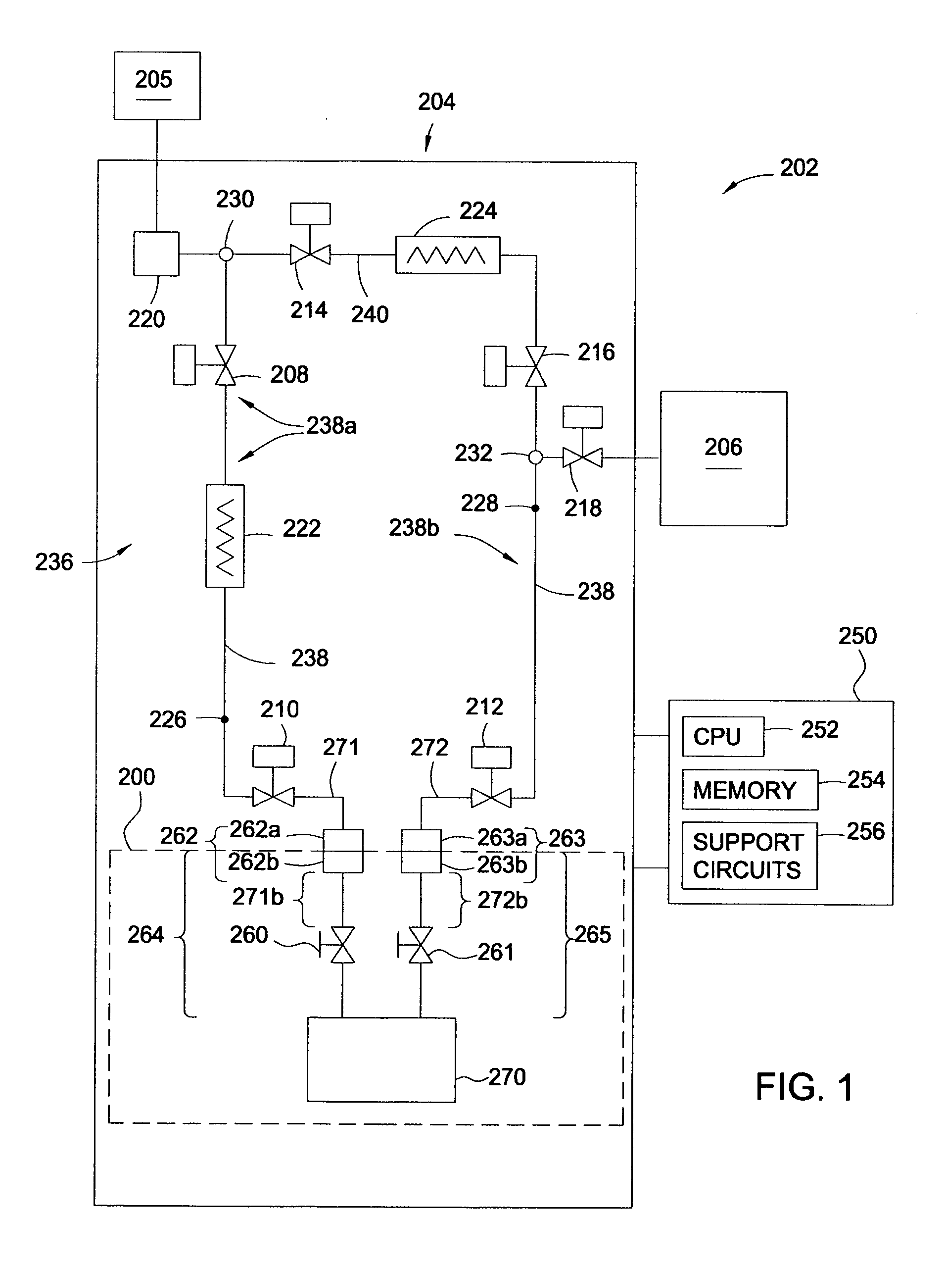 Chemical delivery apparatus for CVD or ALD