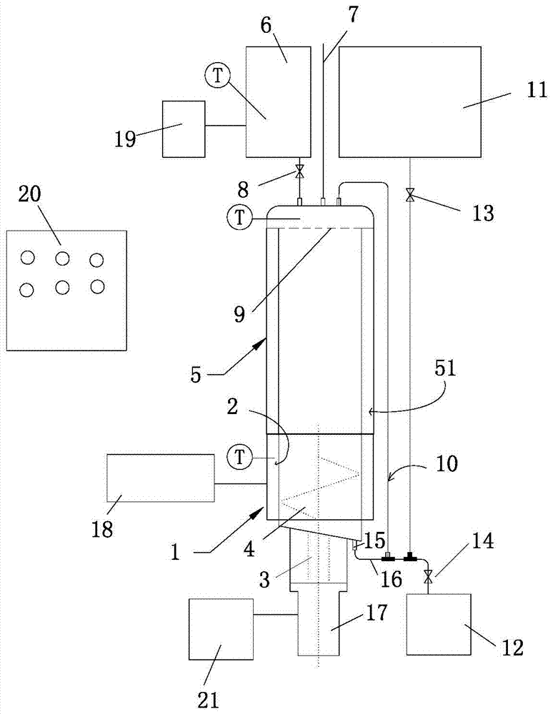 Integral solution refrigerating and concentrating device and refrigerating and concentrating method thereof