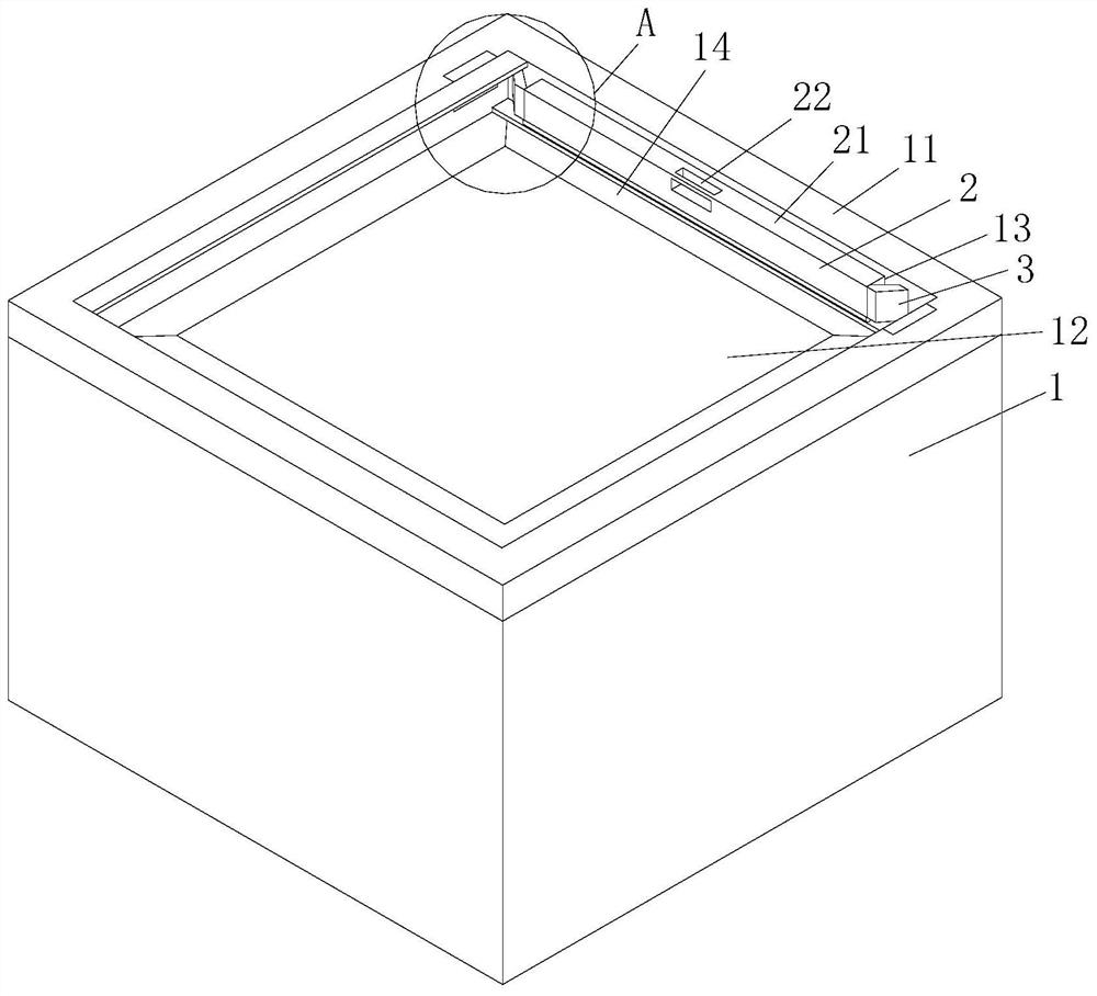 Rapid clearing device for sand painting table