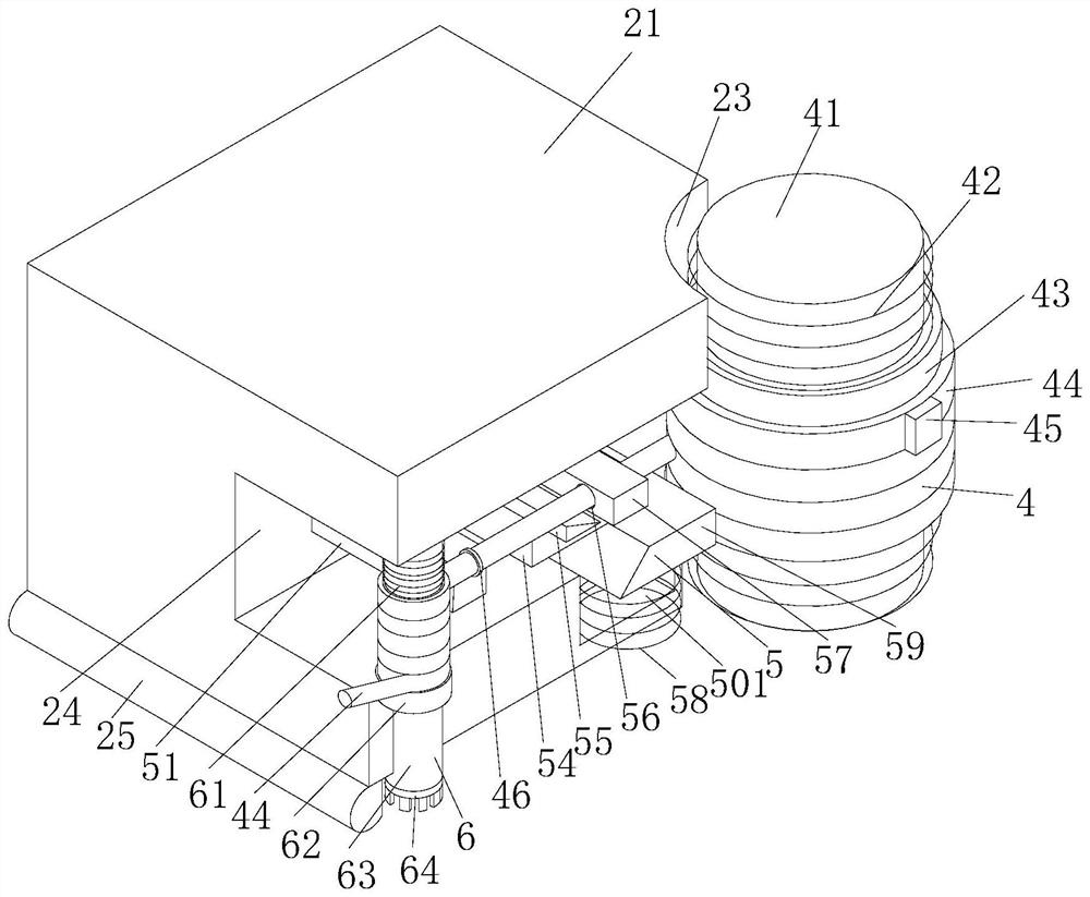 Rapid clearing device for sand painting table