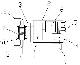 Power saving device of water heater