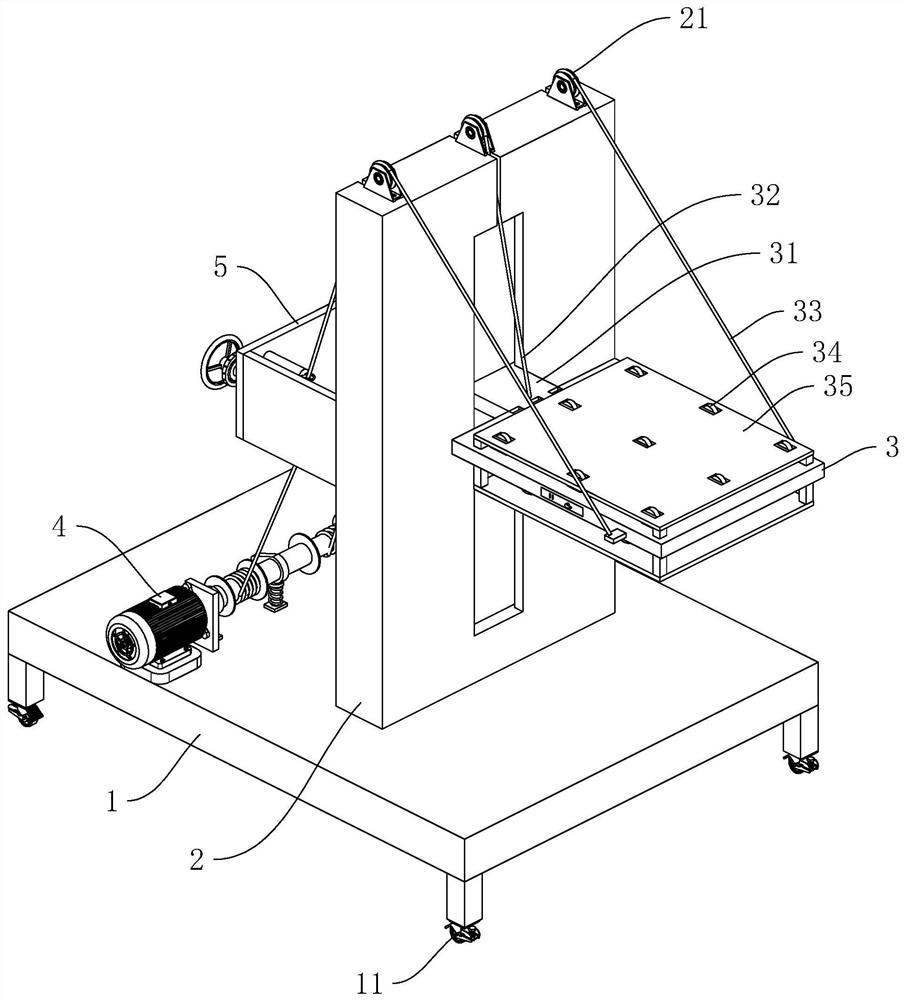 Lifting device for power equipment installation