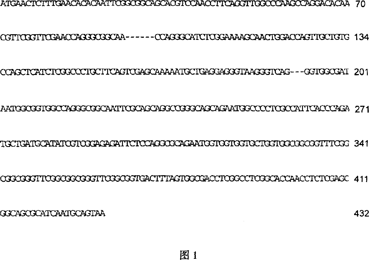 Rice flavamonocell hrf3 gene, recombinant vector and breeding method for plant transgene