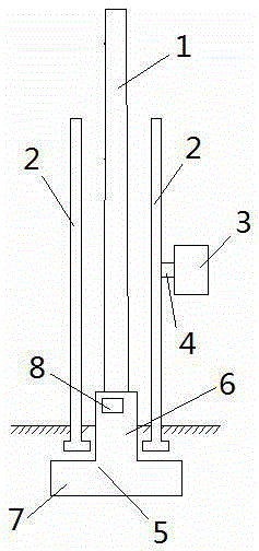 Concrete rod protection device