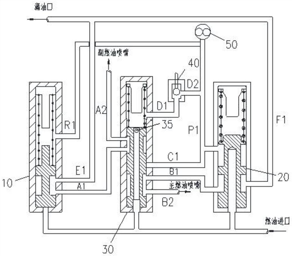 Function integrated fuel valve assembly