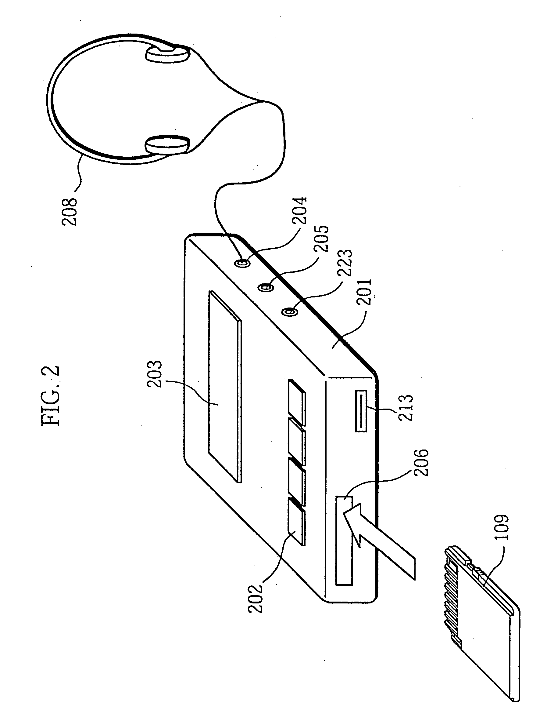 Semiconductor memory card and data reading apparatus