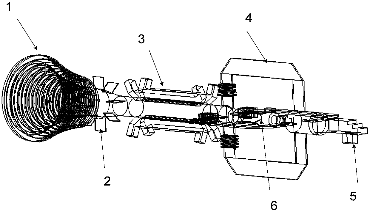 Dual-frequency duplex full-simultaneous single-pulse self-tracking satellite communication feed source