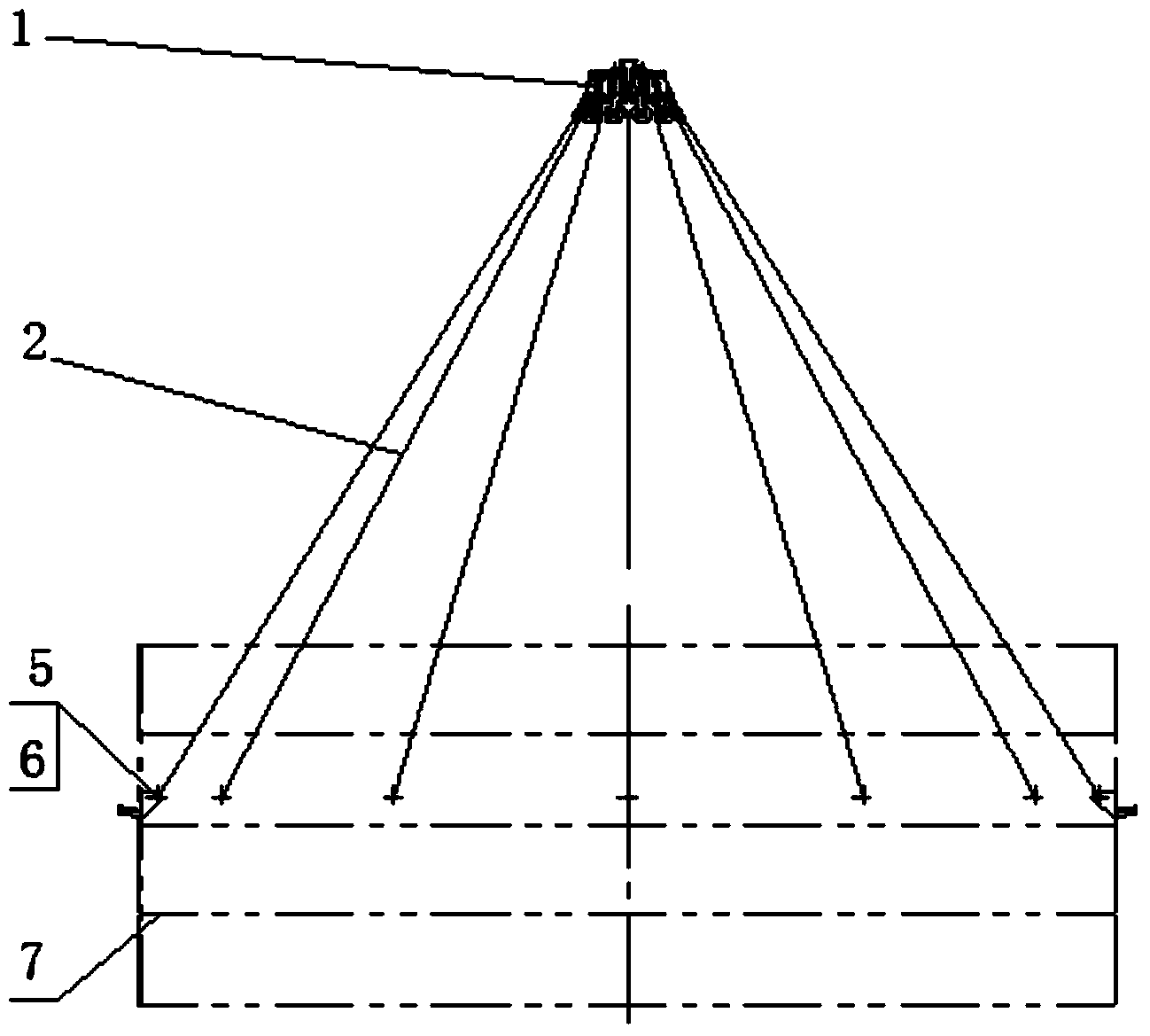 Self-balance type hoisting tool for steel containment module of nuclear power plant