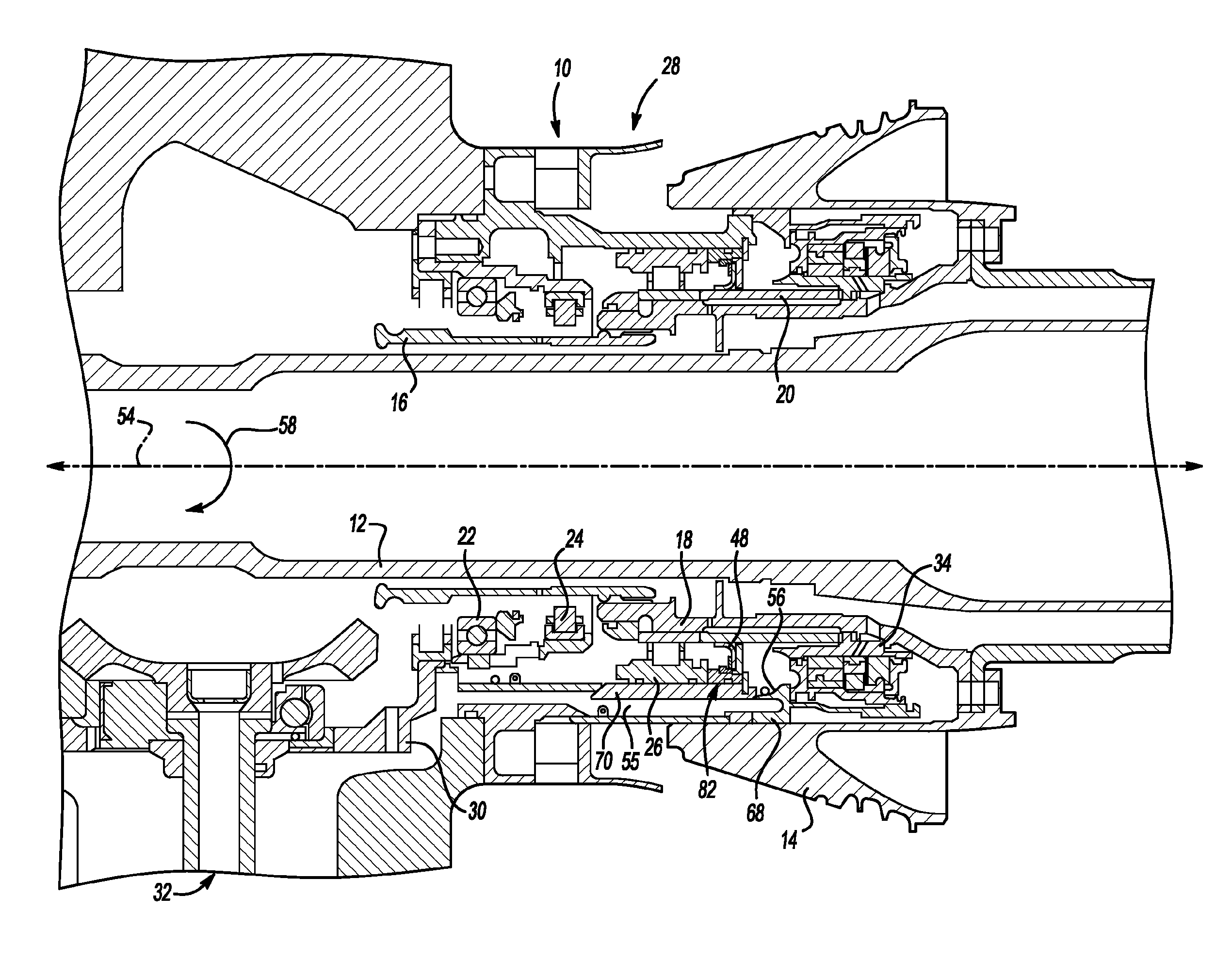 Lubrication scavenge system