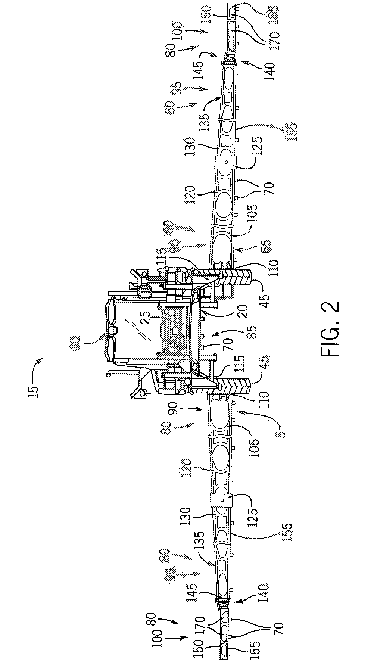 Breakaway Boom Segment With Perforated Outer Walls