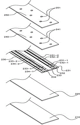 Leakage liquid detection sensor of circuit formed by utilizing ion sputtering coating and manufacturing process of leakage liquid detection sensor