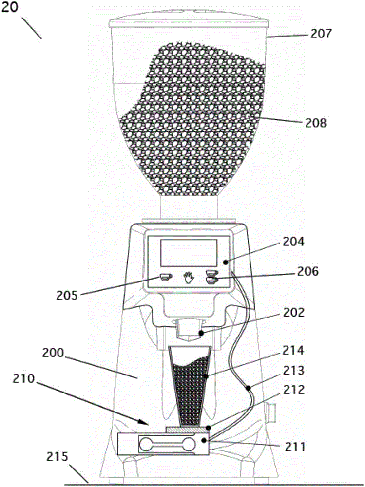 Automatic Calibration Process For Coffee Grinder-Doser Apparatuses With Weighing Device And Electronic Grinder-Doser Apparatus