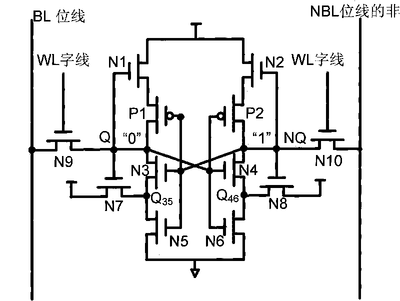 High-robustness subthreshold memory cell circuit for limiting drain current