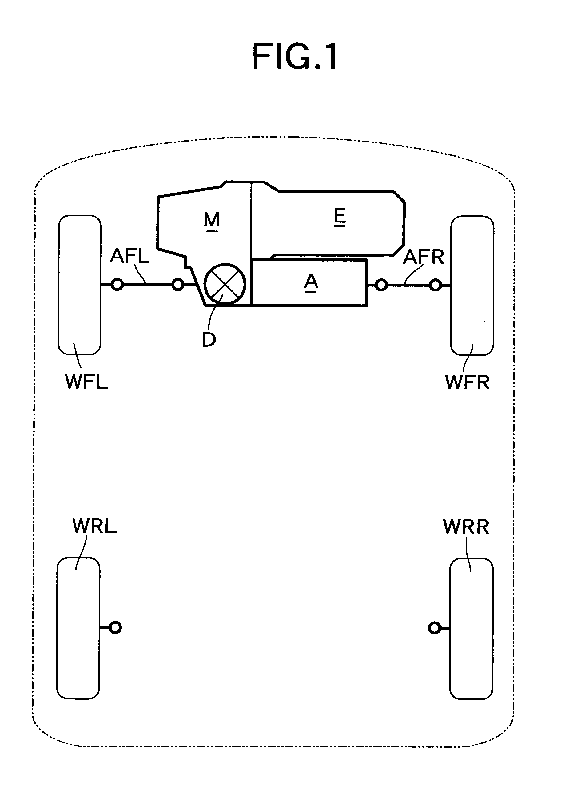 Vehicular driving force distribution device