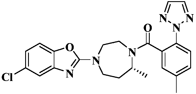 Preparation method for Suvorexant intermediate