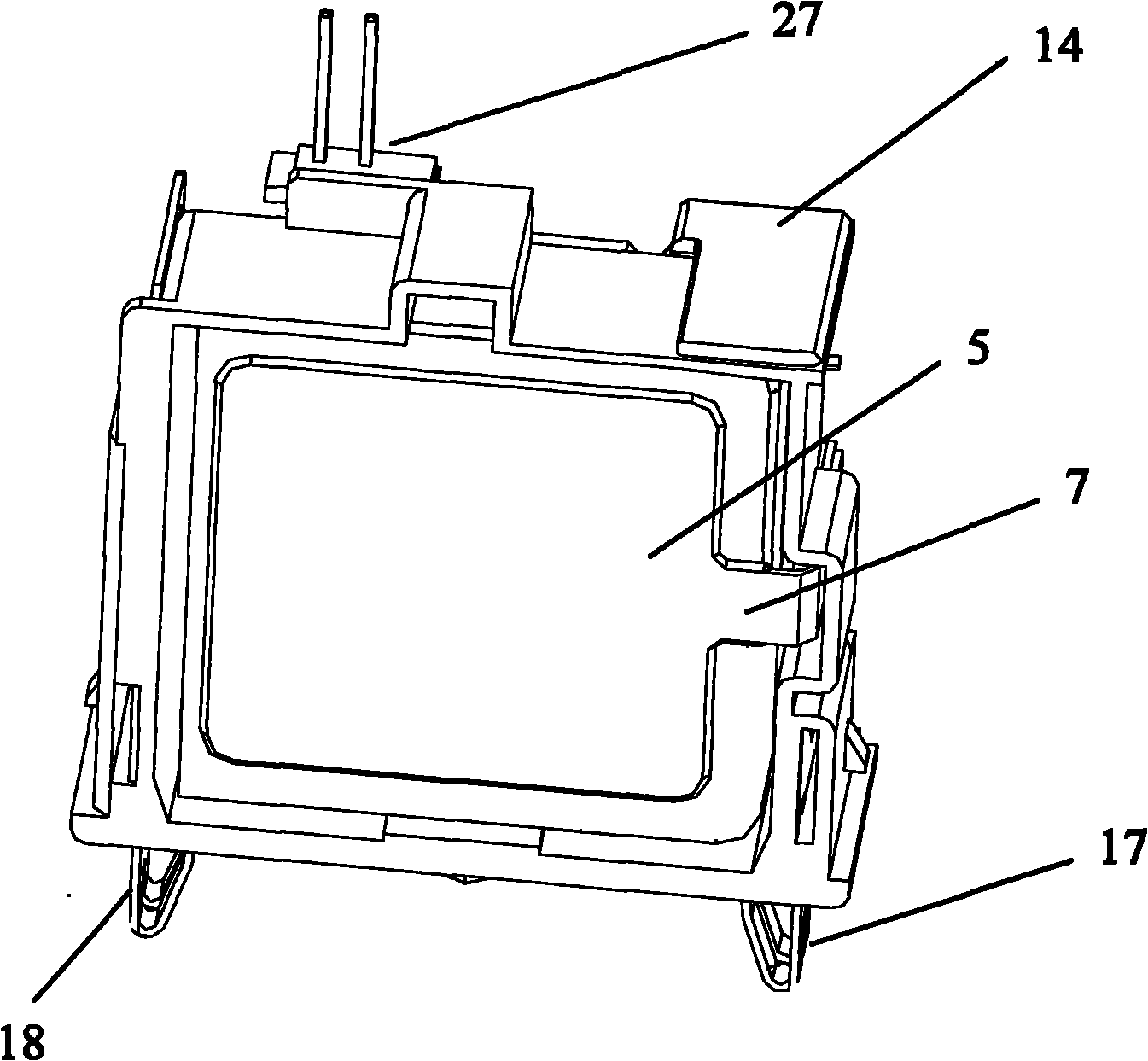 Surge protector with thermal protection device