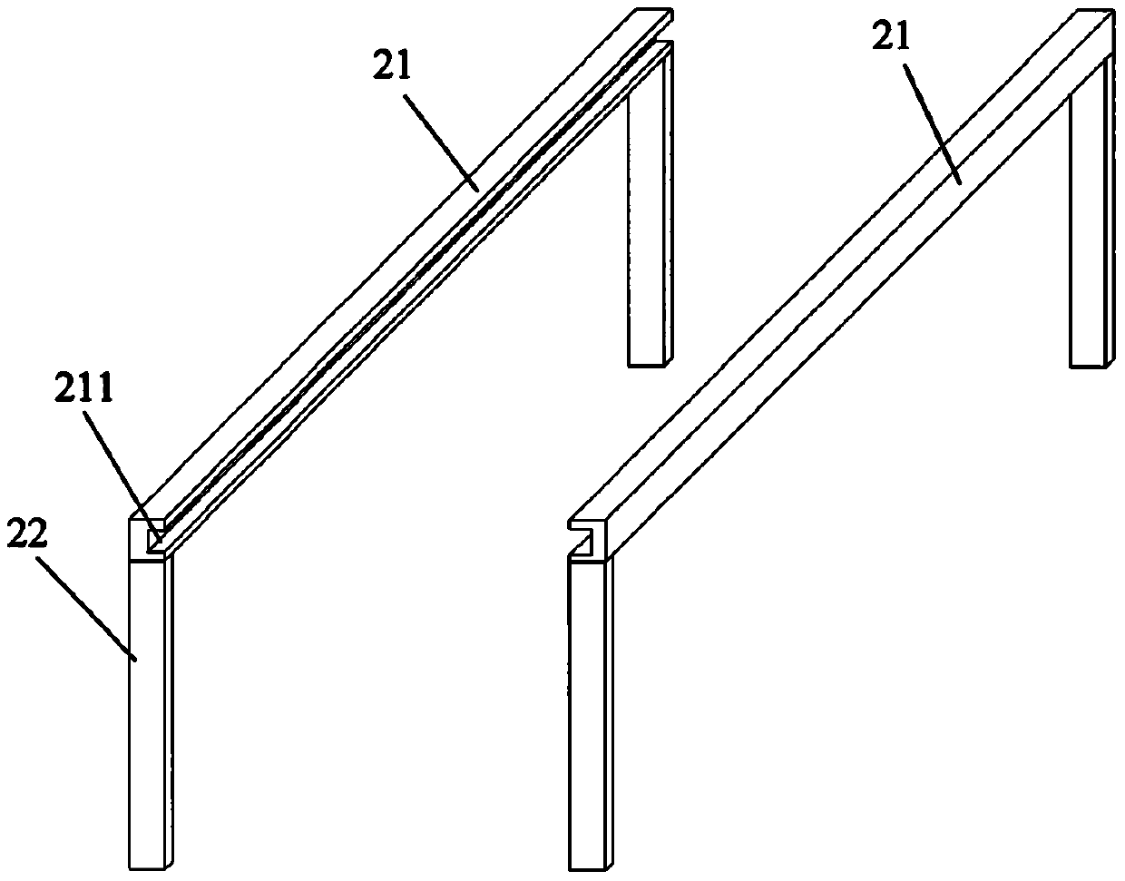 Intelligent rack machining device