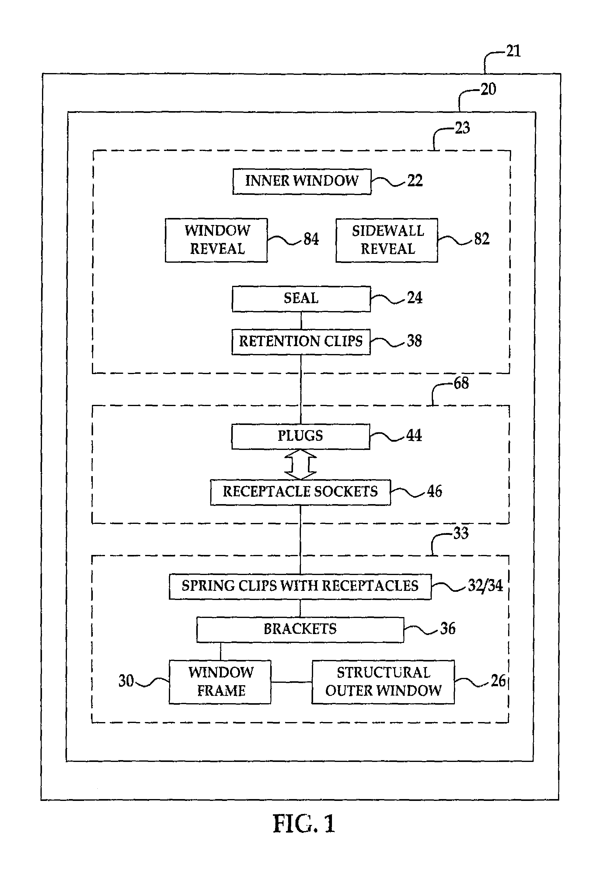 Aircraft window and installation method