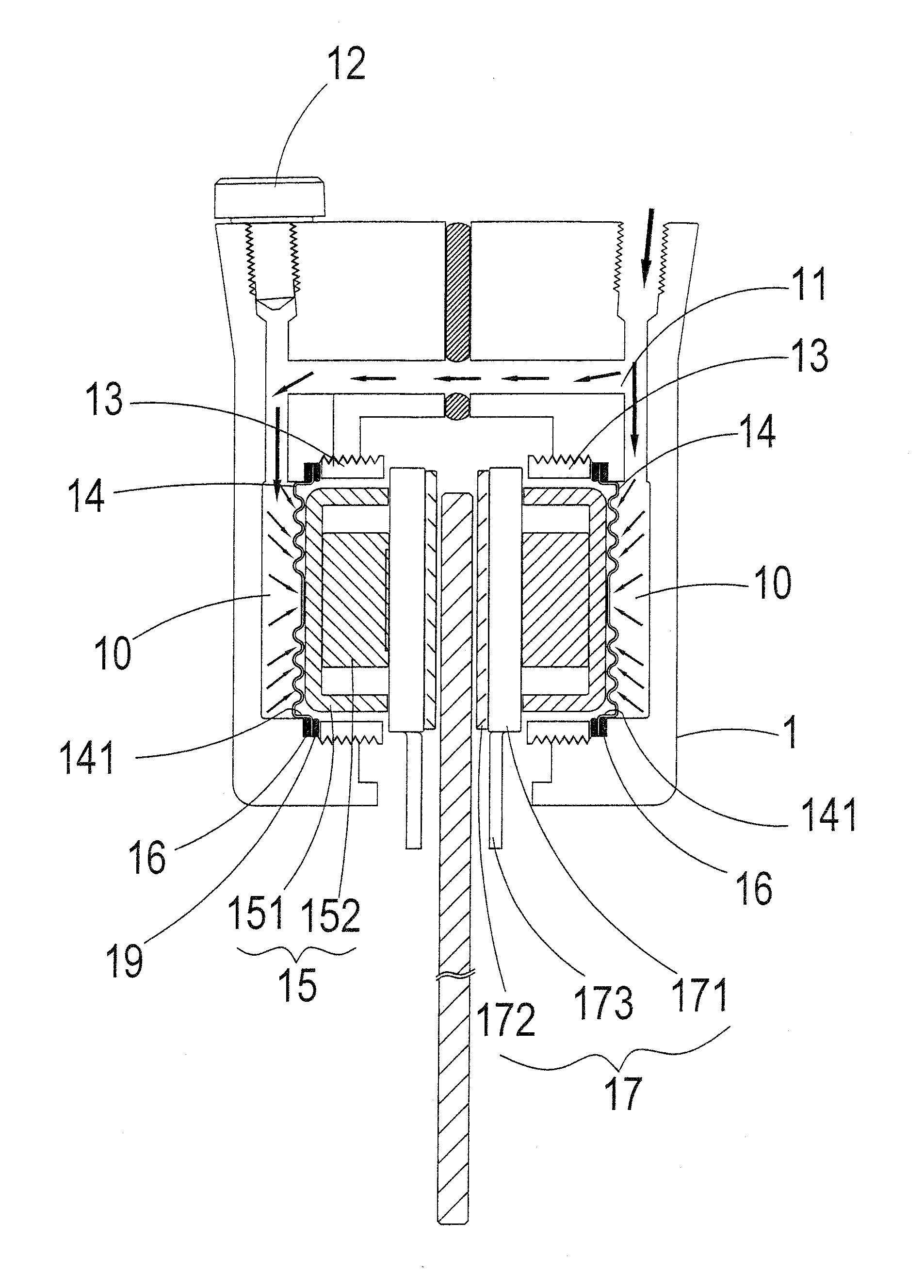 Hydraulic brake device