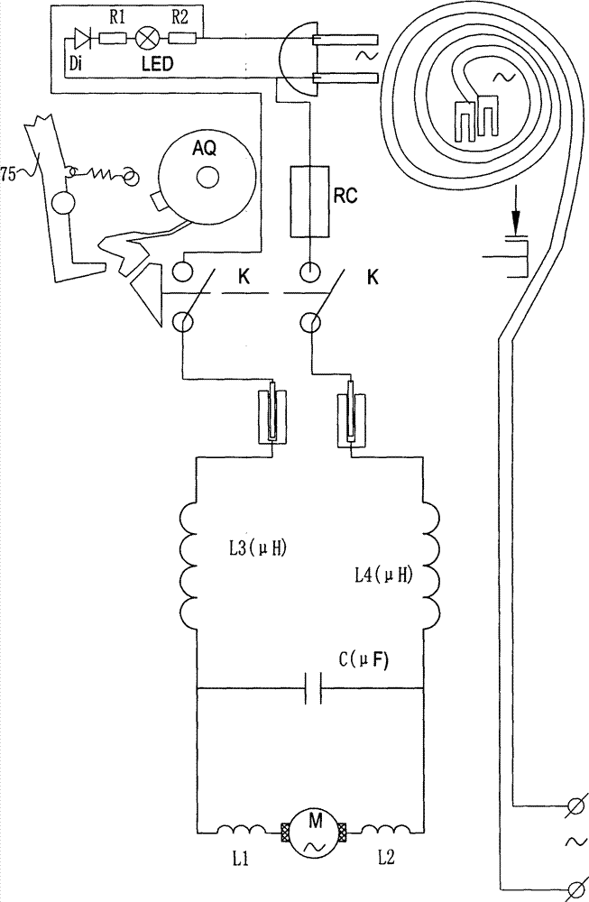 Mower comprising chassis blade broom and having blowing/suction, irrigation, fertilization, pesticide spreading and braking functions