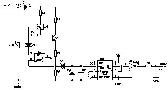 Rail vehicle braking signal transmission circuit