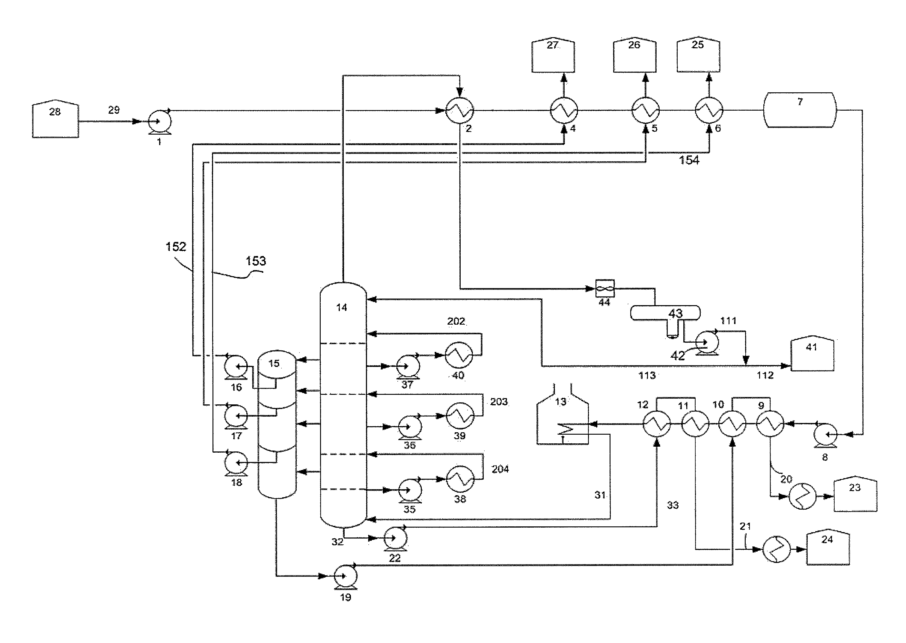 Method, apparatus and chemical products for treating petroleum equipment