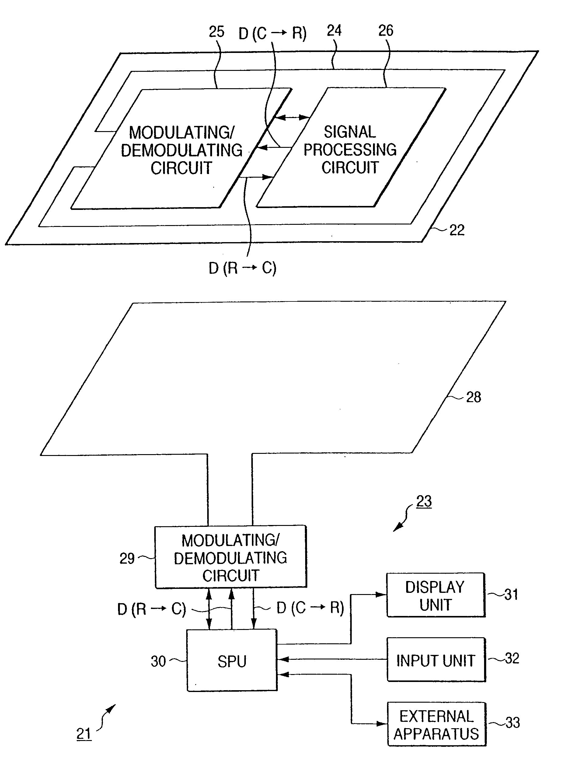 Contactless IC card system