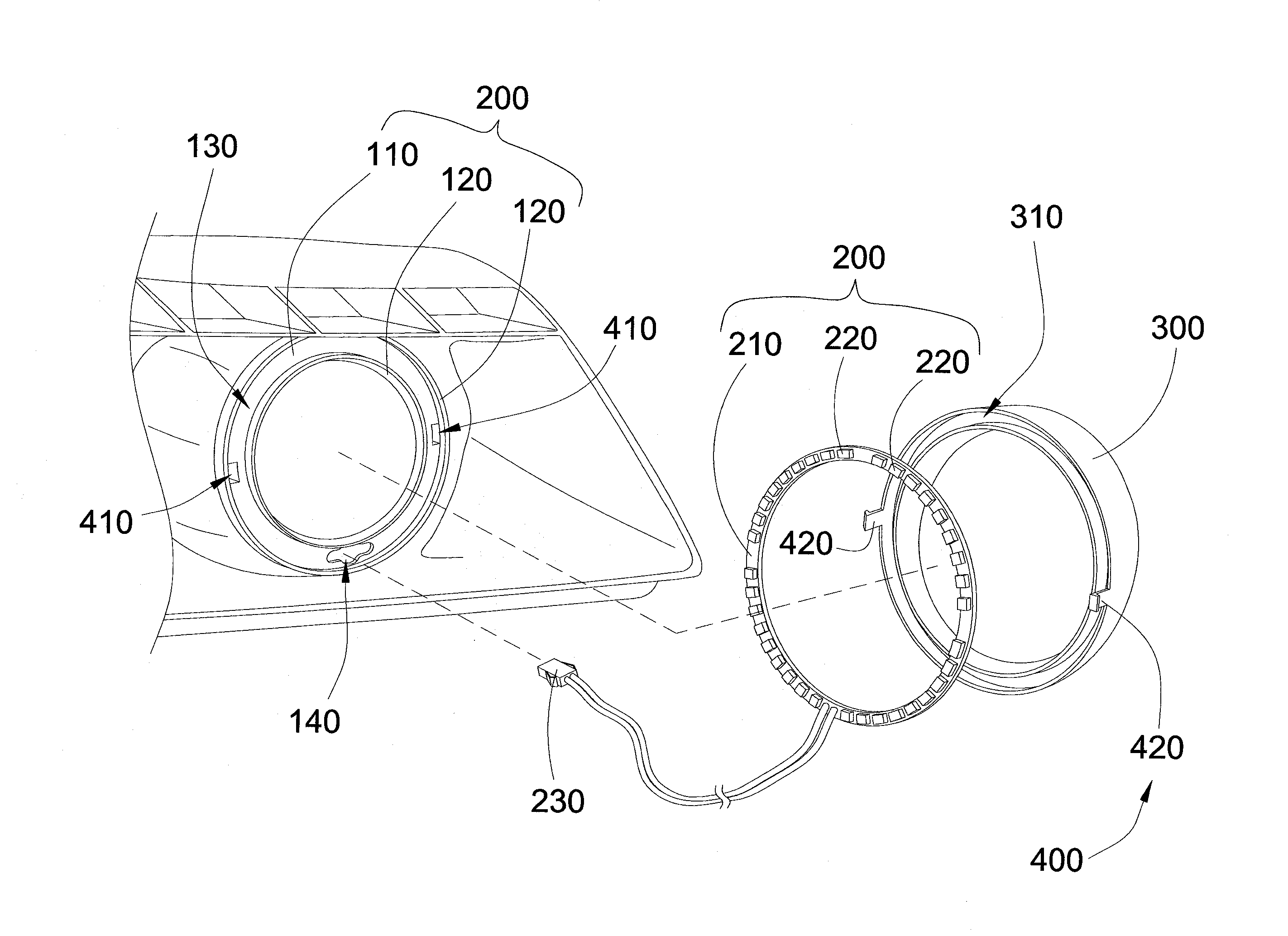 LED Light Module for Vehicle