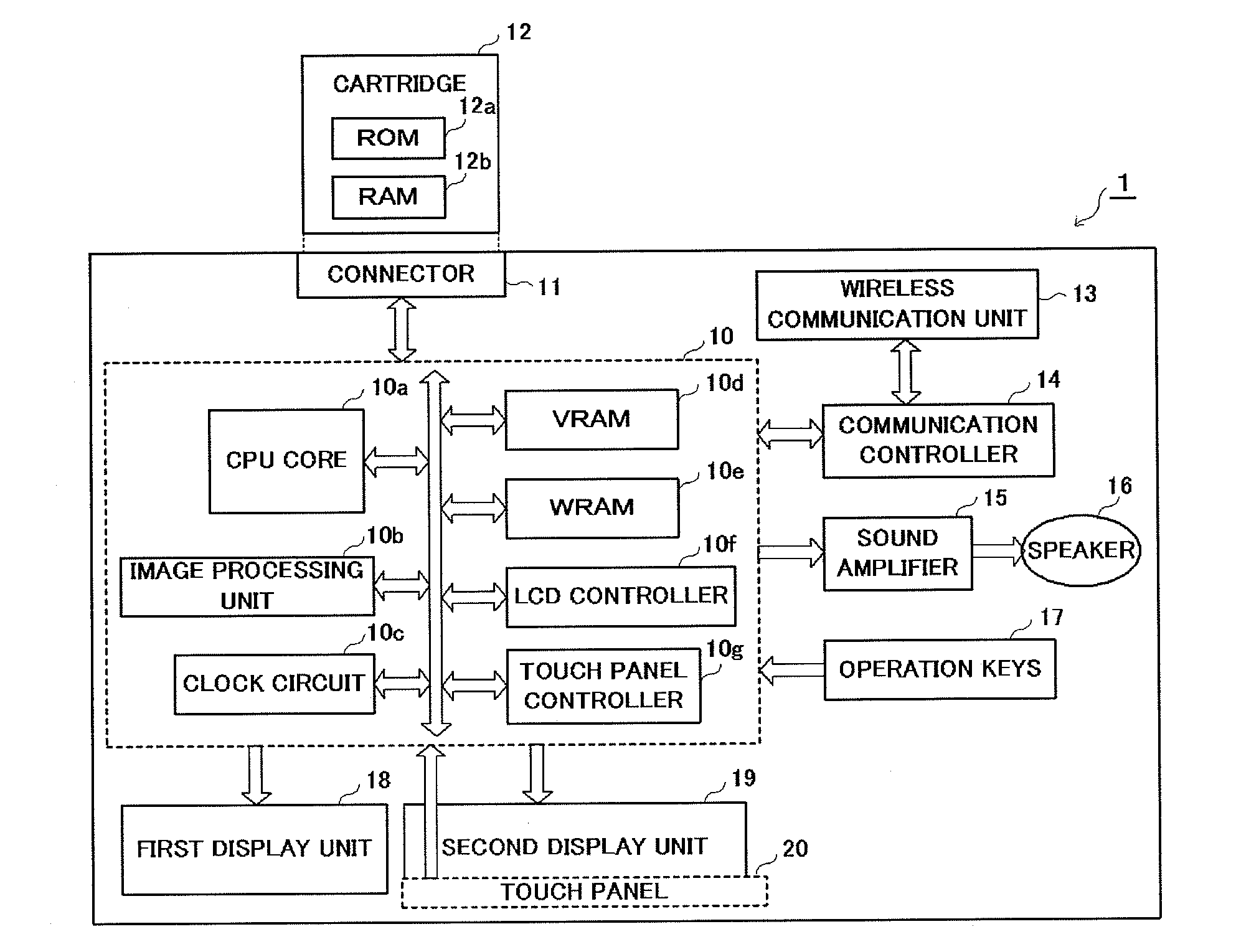 Input reception device, area control method, information recording medium, and program