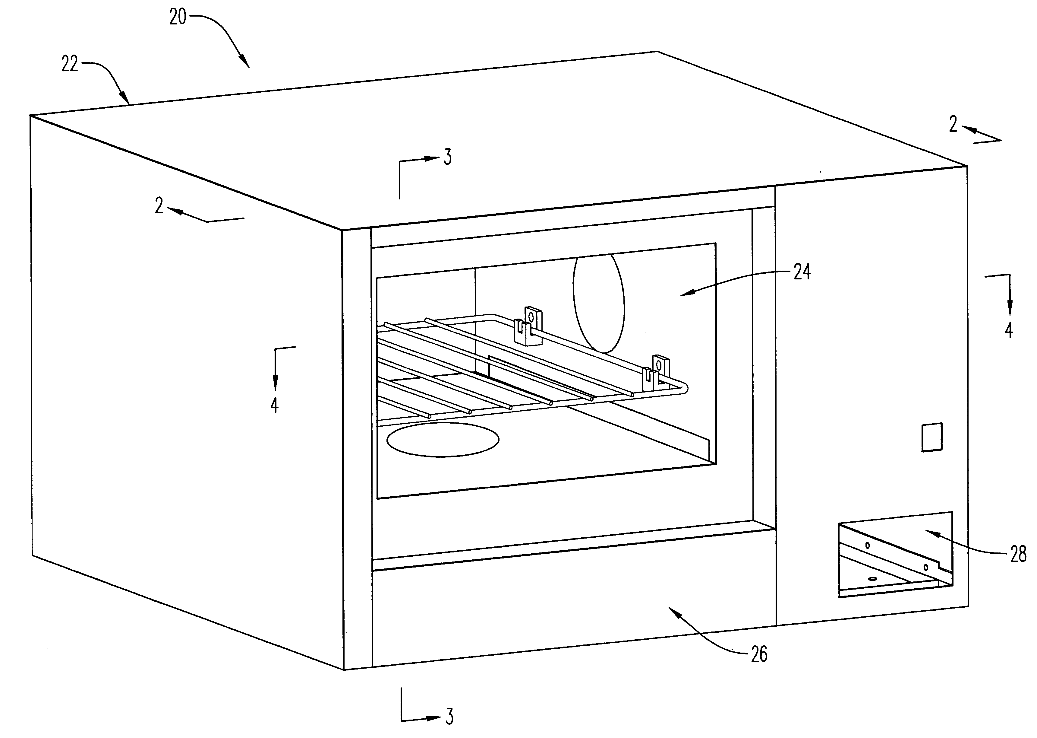 Combination convection/microwave oven controller