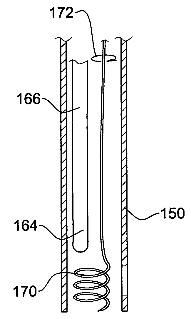 Catheter for delivering a tissue ablation probe