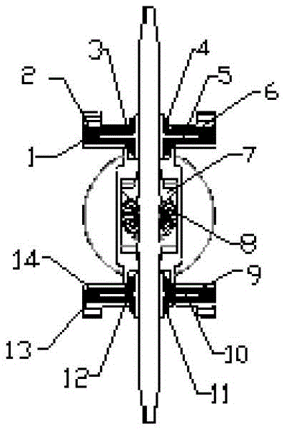 Magneto-rheological power braking device