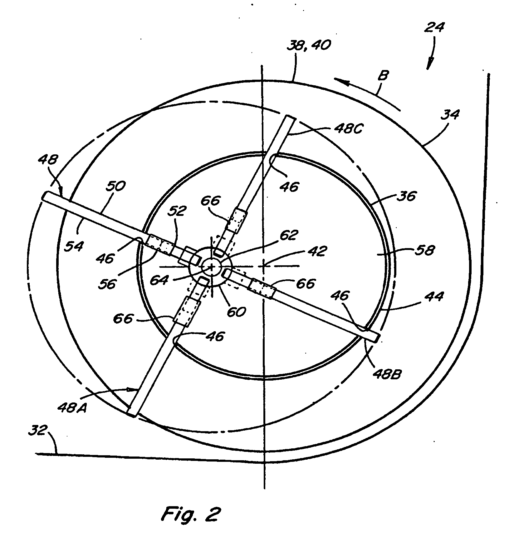 Auger finger with resilient elastomeric retainer retractor