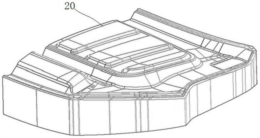 Vehicle metal plate drawing method based on CATIA and electronic equipment