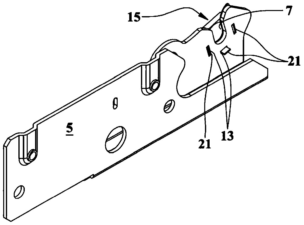 Snap joint hinge device