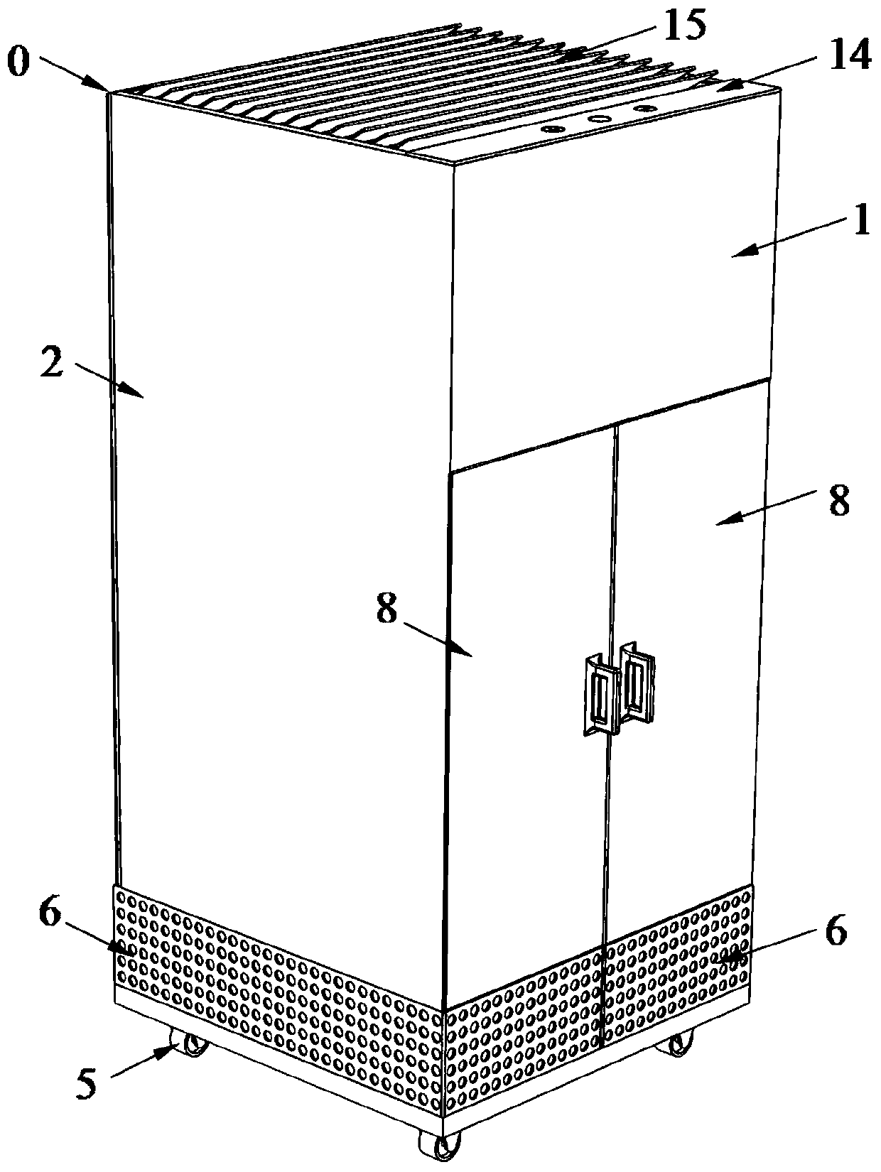 Wireless movable air conditioning unit