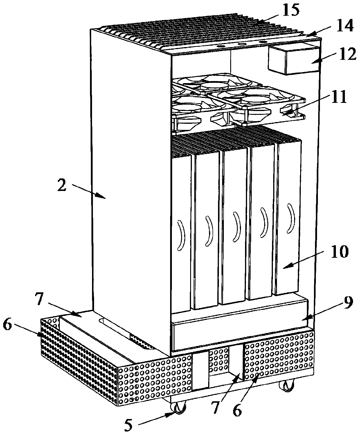 Wireless movable air conditioning unit