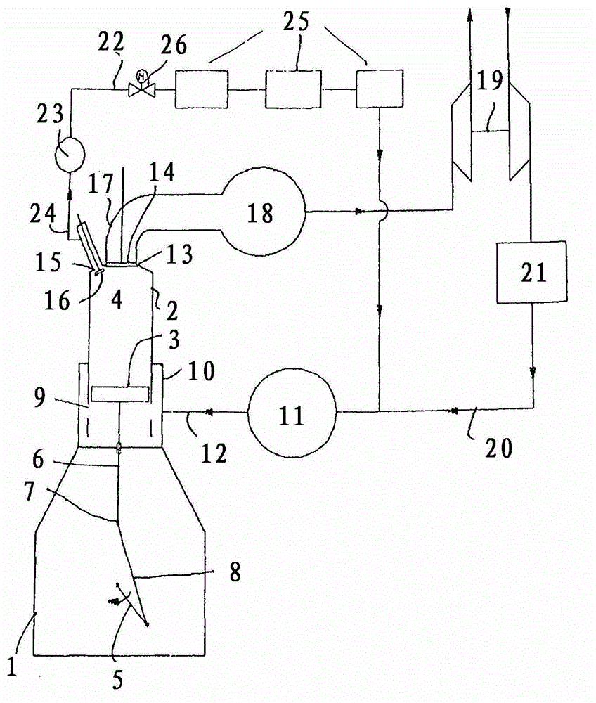 Method and engine for operating a large crosshead reciprocating piston internal combustion engine