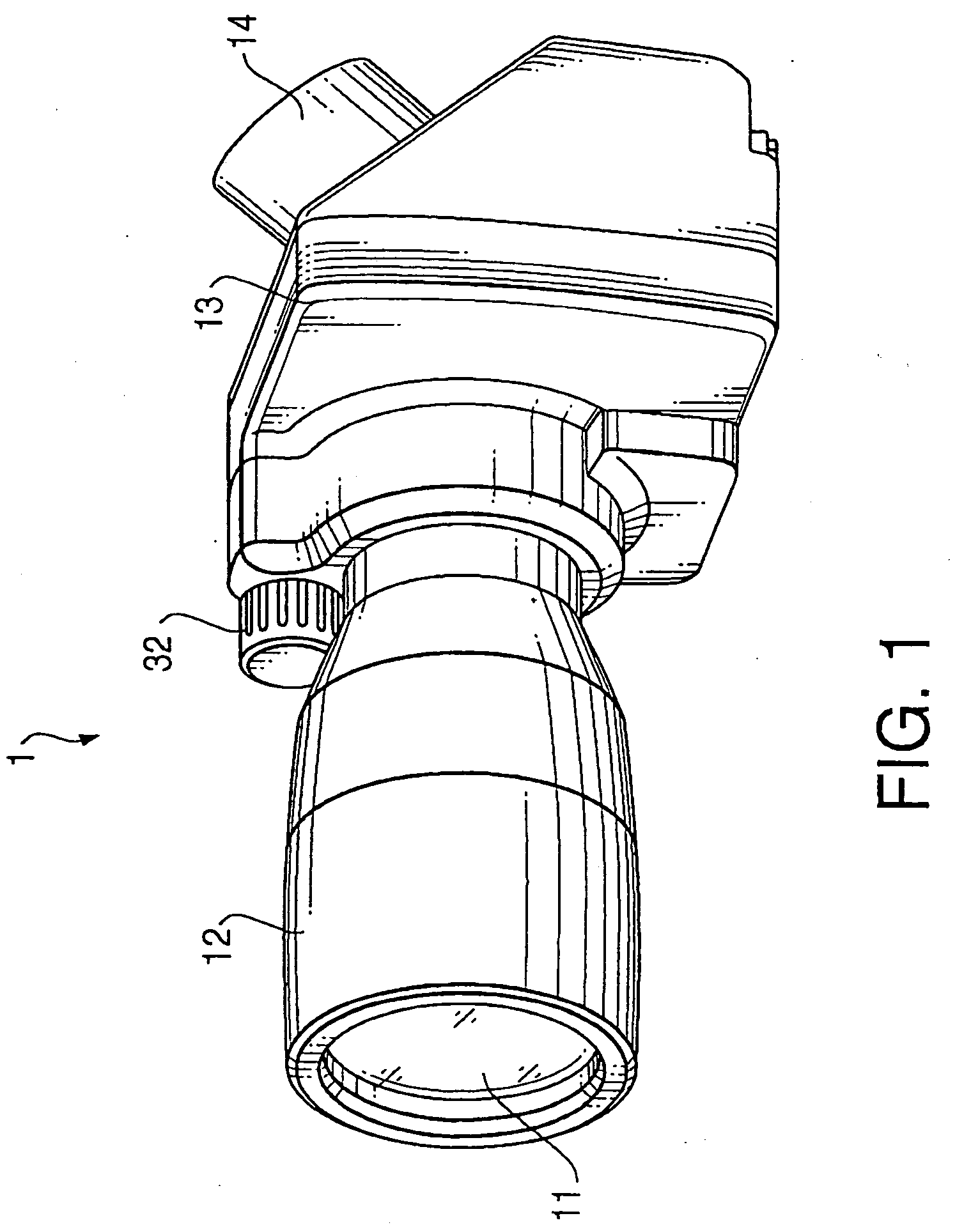 Telescope main body and spotting scope