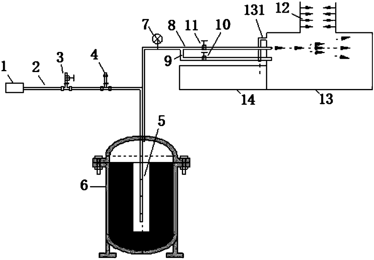 Gaseous medium dynamic caving and coal powder flowback mechanism simulation experimental device and method