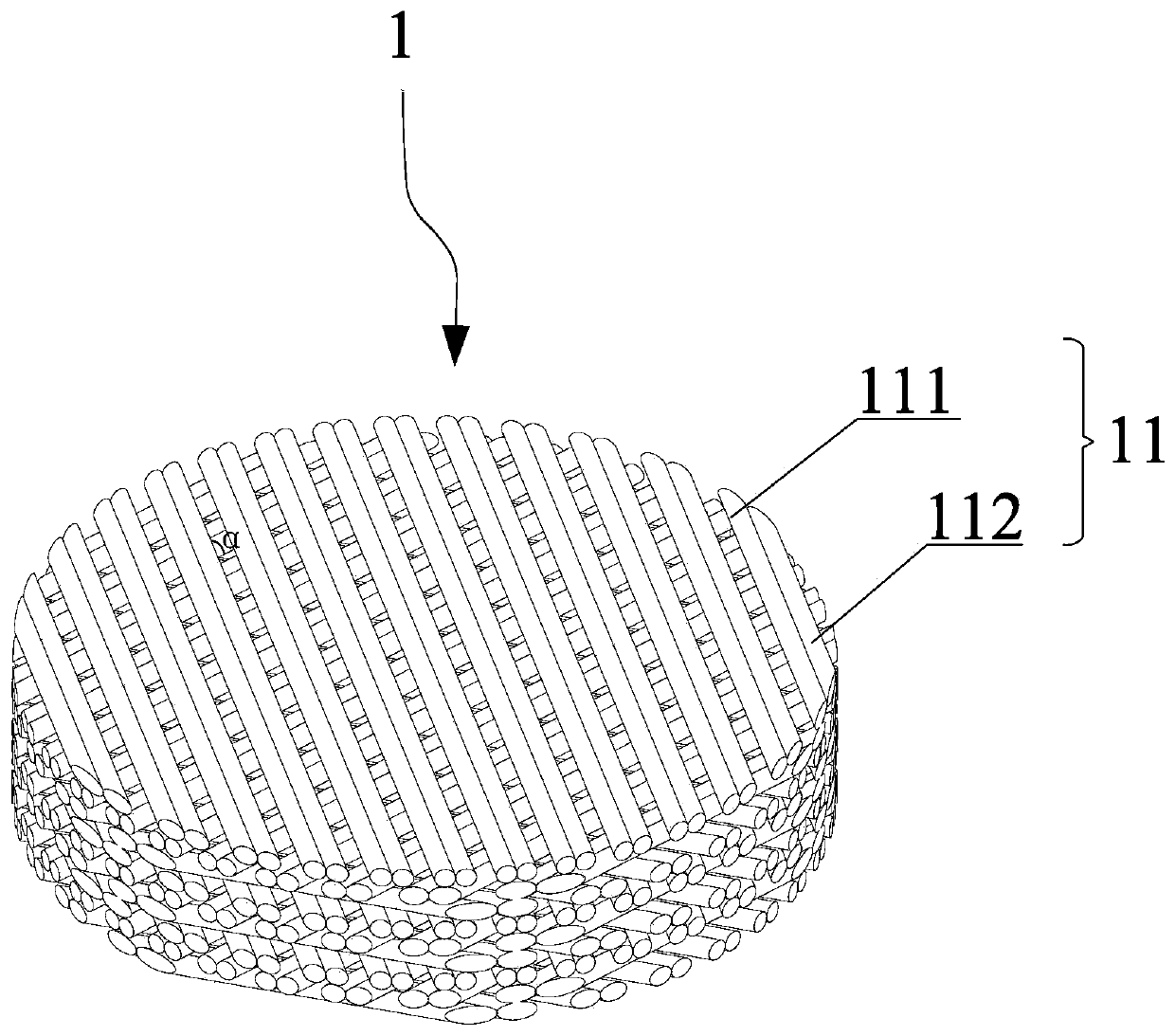 Bone defect repair stent, construction method, preparation method, computer readable storage medium and equipment