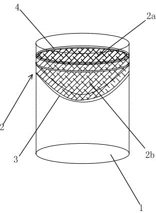 Water distributor in chilled water storage device