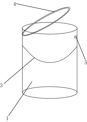 Water distributor in chilled water storage device